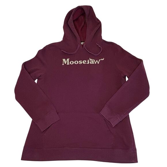 Moosejaw Mountaineering Hoodie Sweatshirt Women's L Grape Purple | Roots Canada - Picture 1 of 11